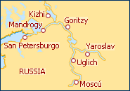 Ver o itiner�rio do Cruzeiro Viking Peterhof desde Russia
