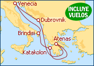 Ver o itiner�rio do Cruzeiro Ronda Veneziana
