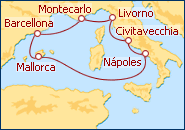 Cruzeiro Barcelona e Mediterr�neo Ocidental - Norwegian Cruise Line