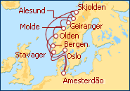 Ver o itiner�rio do Cruzeiro Celebrity Constellation desde Amsterdam