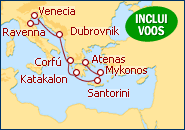 Ver o itiner�rio do Cruzeiro Ronda Veneziana I