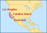 Ver o itiner�rio do Cruzeiro Los Angeles, California 