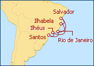 Ver o itiner�rio do Cruzeiro Brasil