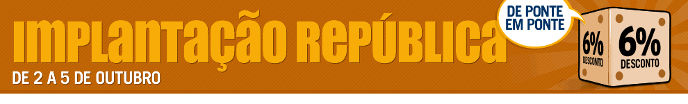 Programa��o especial de viagens para Implanta��o Rep�blica