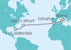 Itinerário do Cruzeiro Itália, Gibraltar, Bermudas - Celebrity Cruises