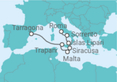 Itinerário do Cruzeiro Itália, Malta - Explora Journeys