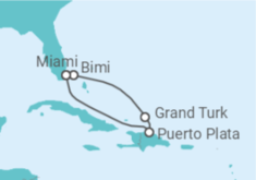 Itinerário do Cruzeiro Bahamas - Virgin Voyages