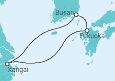 Itinerário do Cruzeiro Coreia Do Sul, Japão - Royal Caribbean