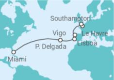 Itinerário do Cruzeiro Portugal, Gibraltar, Espanha - NCL Norwegian Cruise Line
