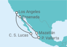 Itinerário do Cruzeiro México - NCL Norwegian Cruise Line