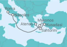Itinerário do Cruzeiro Itália, Grécia, Turquia - Celebrity Cruises