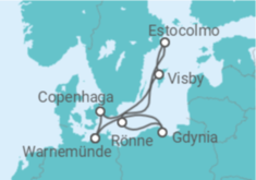 Itinerário do Cruzeiro Polónia, Suécia, Dinamarca - MSC Cruzeiros