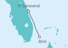 Itinerário do Cruzeiro EUA - Carnival Cruise Line