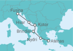 Itinerário do Cruzeiro Montenegro, Itália - Explora Journeys