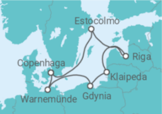 Itinerário do Cruzeiro Polónia, Lituânia, Letónia, Suécia, Dinamarca - MSC Cruzeiros