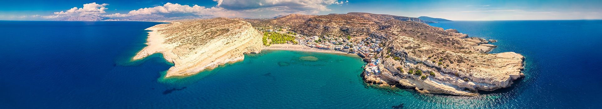 Ofertas Voo + Hotel a **Matala**