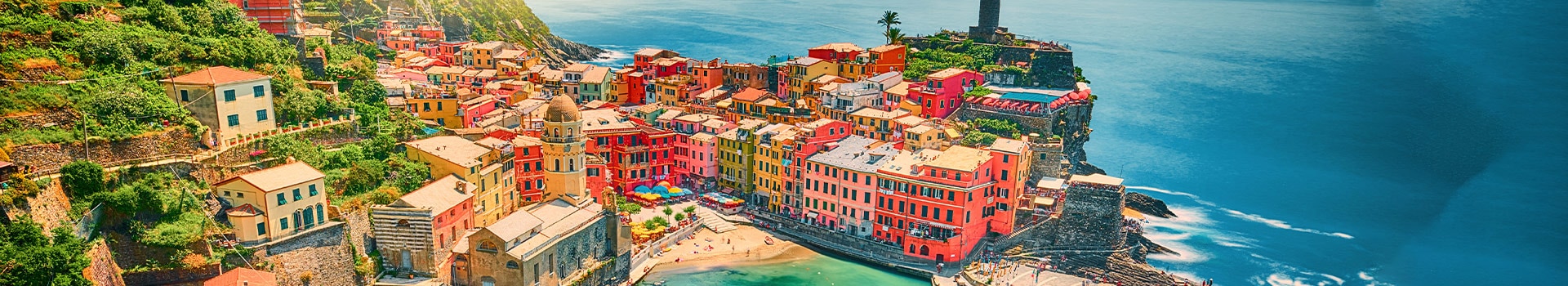Ofertas Voo + Hotel a **Vernazza La Spezia**
