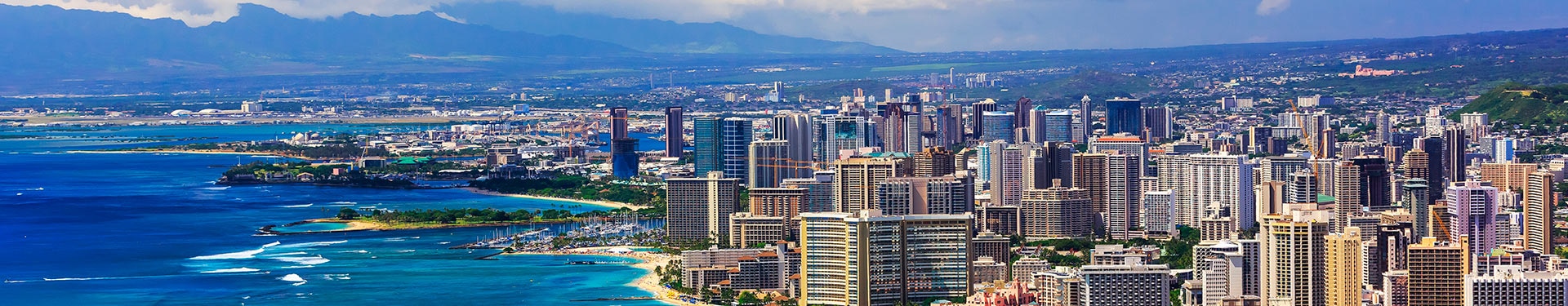 Nova Iorque, Las Vegas, Los Angeles, São Francisco, Honolulu (O'ahu) e Maui