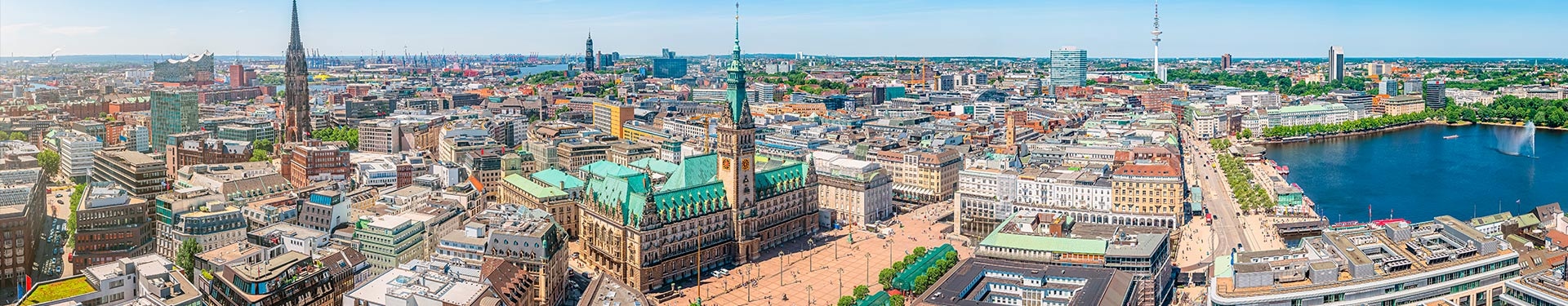 Frankfurt, Hamburgo e Berlim de comboio