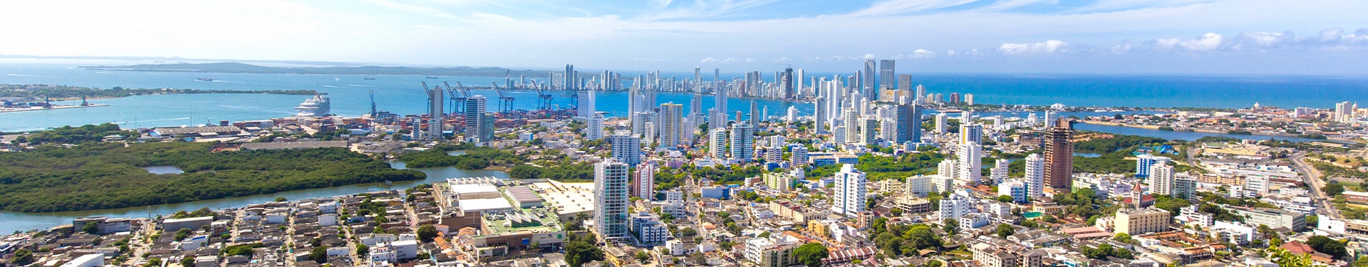 Bogotá, Cartagena das Índias e Panamá