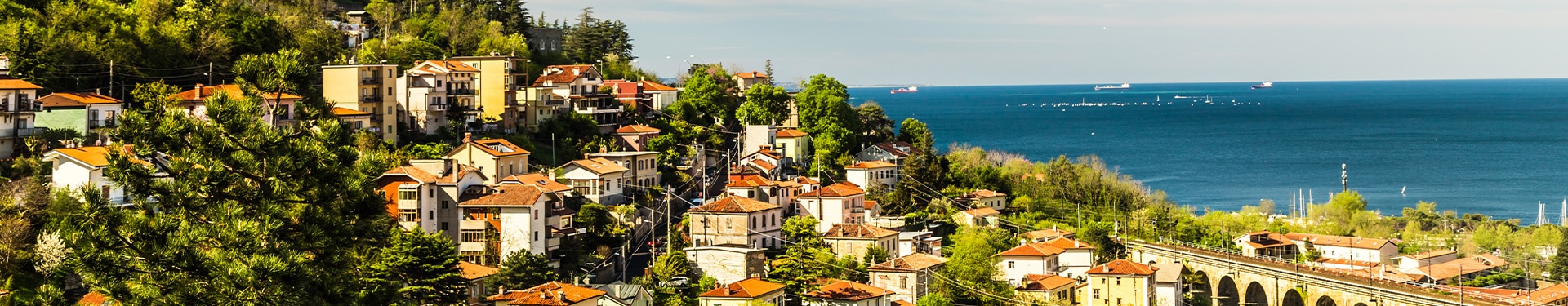 Percurso ao longo da Costa Adriática Italiana