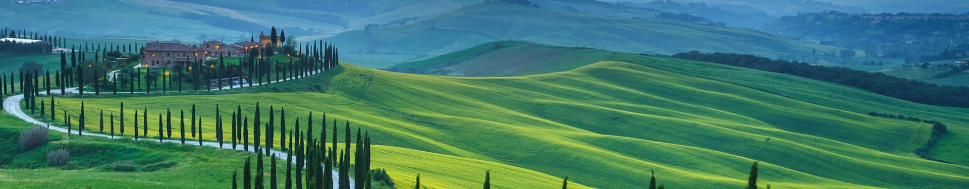 Percurso pela Toscana, de Florença a Roma