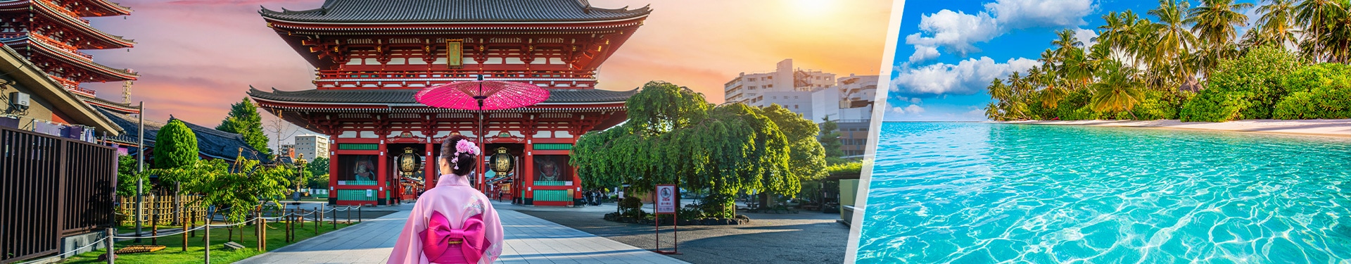 Osaka, Quioto, Tóquio, Taiti e Bora Bora