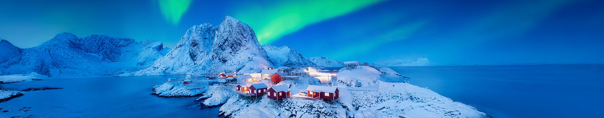Especial Fim de Ano Aurora Boreal em Tromsø e nas Ilhas Lofoten