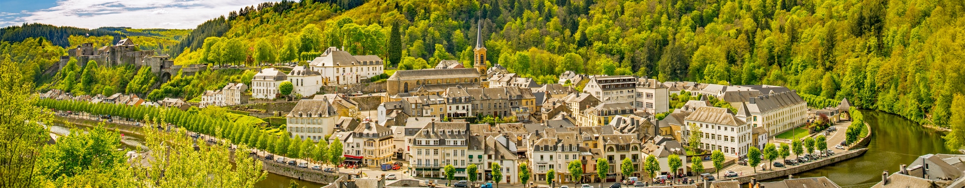 De Paris ao Luxemburgo com Bouillon e Bruxelas
