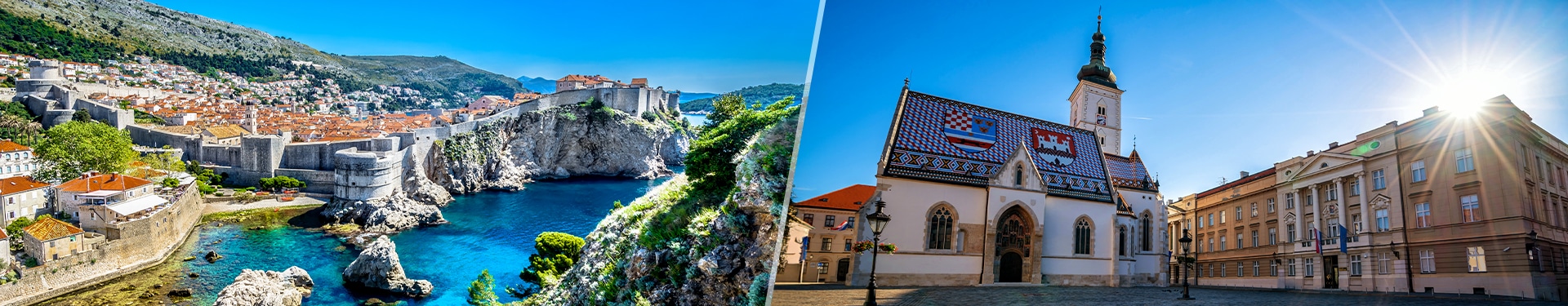 Zagreb, Split e Dubrovnik