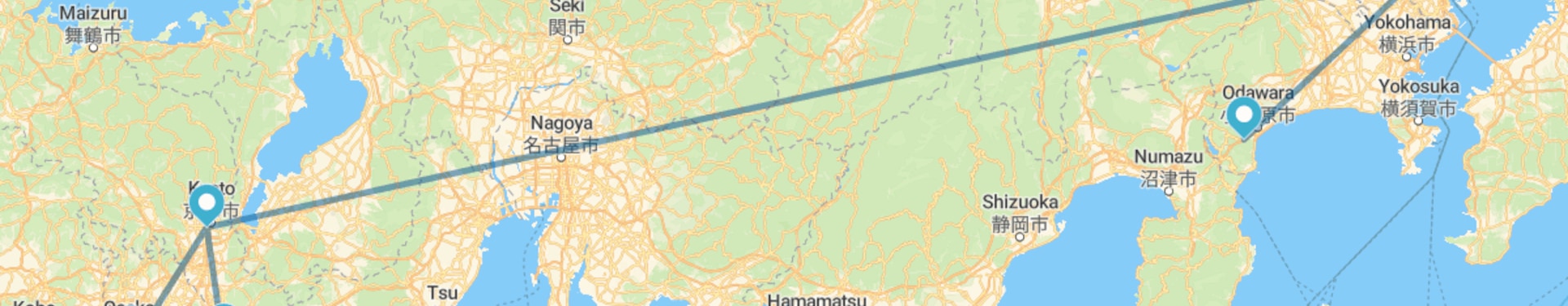 Tóquio, Quioto e Osaka