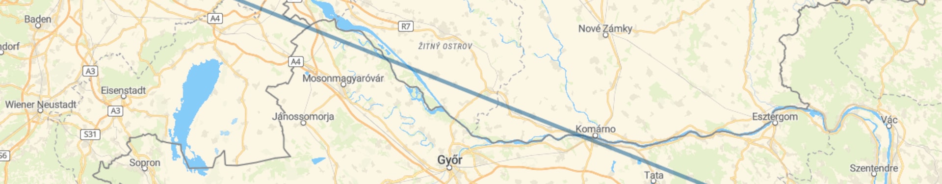 Viena e Budapeste de avião