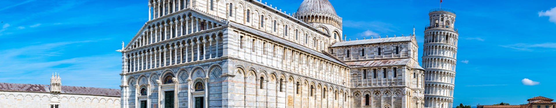 Pisa, Florença e Roma de comboio
