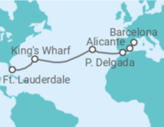 Itinerário do Cruzeiro Espanha, Portugal, Bermudas - Celebrity Cruises