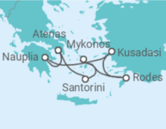 Itinerário do Cruzeiro Grécia, Turquia - Celebrity Cruises
