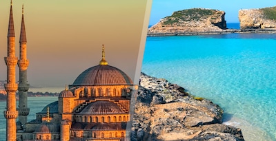 Istambul e Malta de avião Istambul e Malta de avião