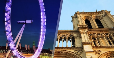 Paris e Londres de comboio Paris e Londres de comboio