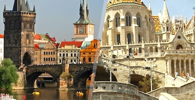 Praga e Budapeste de avião Praga e Budapeste de avião