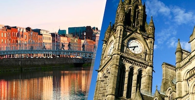 Dublin e Manchester de avião Dublin e Manchester de avião