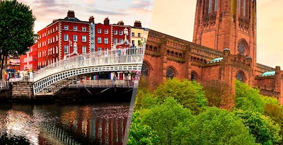 Dublin e Liverpool de avião Dublin e Liverpool de avião
