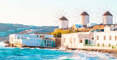 Salónica, Mosteiros de Meteora, Grécia do Norte e Mykonos Salónica, Mosteiros de Meteora, Grécia do Norte e Mykonos