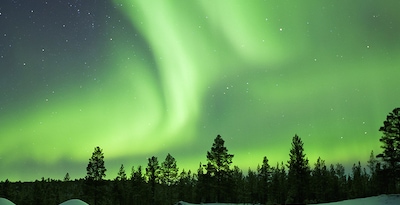 Especial Fim de Ano Lapônia, Auroras Boreais e Pai Natal com iglu de vidro Especial Fim de Ano Lapônia, Auroras Boreais e Pai Natal com iglu de vidro