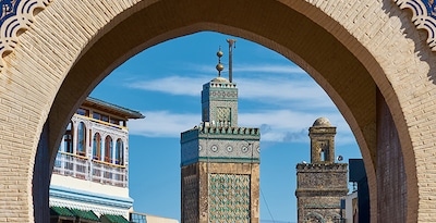 Cidades imperiais e Chefchaouen em riads desde Casablanca Cidades imperiais e Chefchaouen em riads desde Casablanca