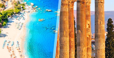 Atenas e Karpathos de avião Atenas e Karpathos de avião