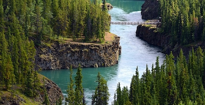 Vancouver e Aurora Boreal em Yukon Vancouver e Aurora Boreal em Yukon
