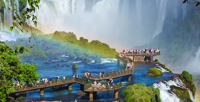 Cataratas do Iguaçu, Rio de Janeiro, Salvador da Bahia e Praia de Imbassaí Cataratas do Iguaçu, Rio de Janeiro, Salvador da Bahia e Praia de Imbassaí