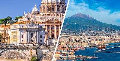 Roma e Nápoles de avião Roma e Nápoles de avião