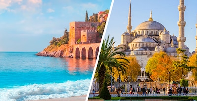 A Costa Turca (Antalya) e Istambul A Costa Turca (Antalya) e Istambul
