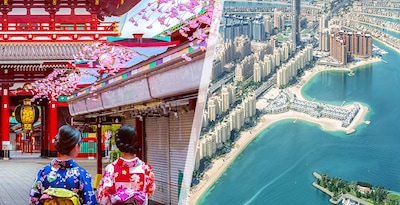 Tóquio e Dubai Tóquio e Dubai