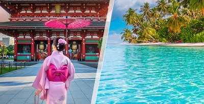 Osaka, Quioto, Tóquio, Taiti e Bora Bora Osaka, Quioto, Tóquio, Taiti e Bora Bora